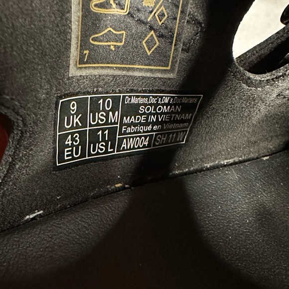 Dr. Marten Sandals with chrome buckles. From Nordstrom but sizing is large. - Picture 5 of 5